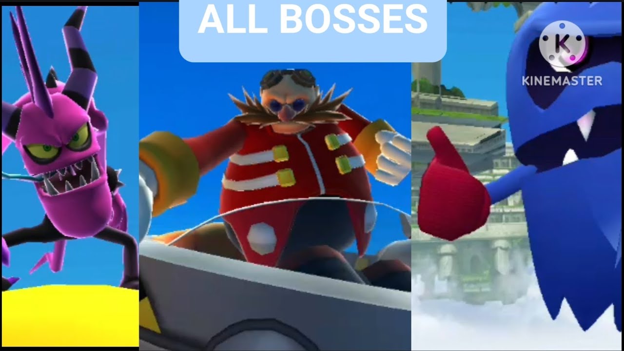 Sonic Dash:All Bosses 2023.