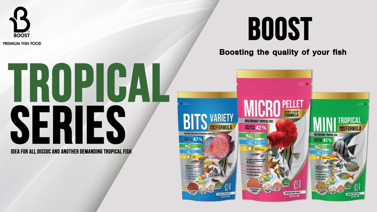 Boost Tropical Series - Boost quality for your fish