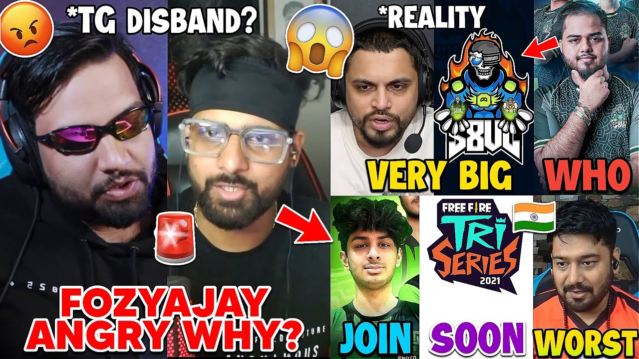 Fozyajay Angry on Jonty Gaming -Why?🥶 Tri Series Coming And Open 😱 Rocky RDX Rule Feedback, COMING 🚨