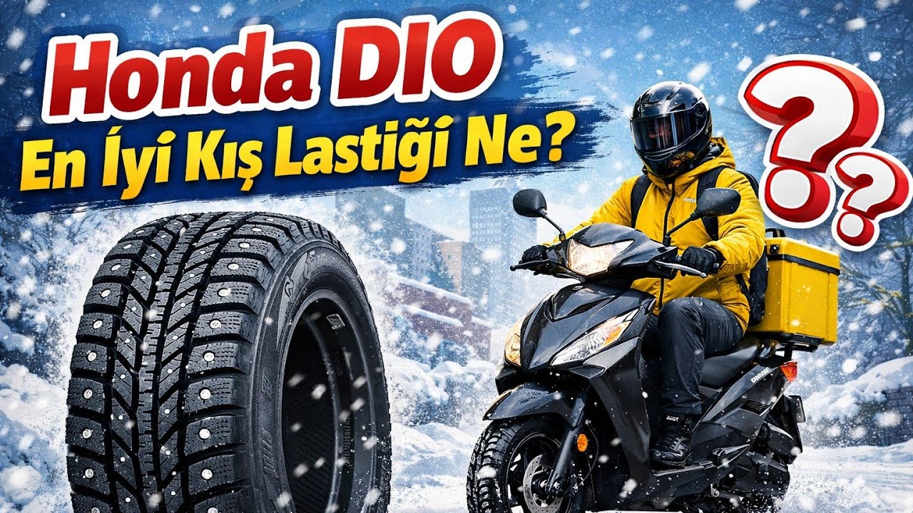 HONDA DİO İÇİN EN İYİ KIŞ LASTİĞİ NE?