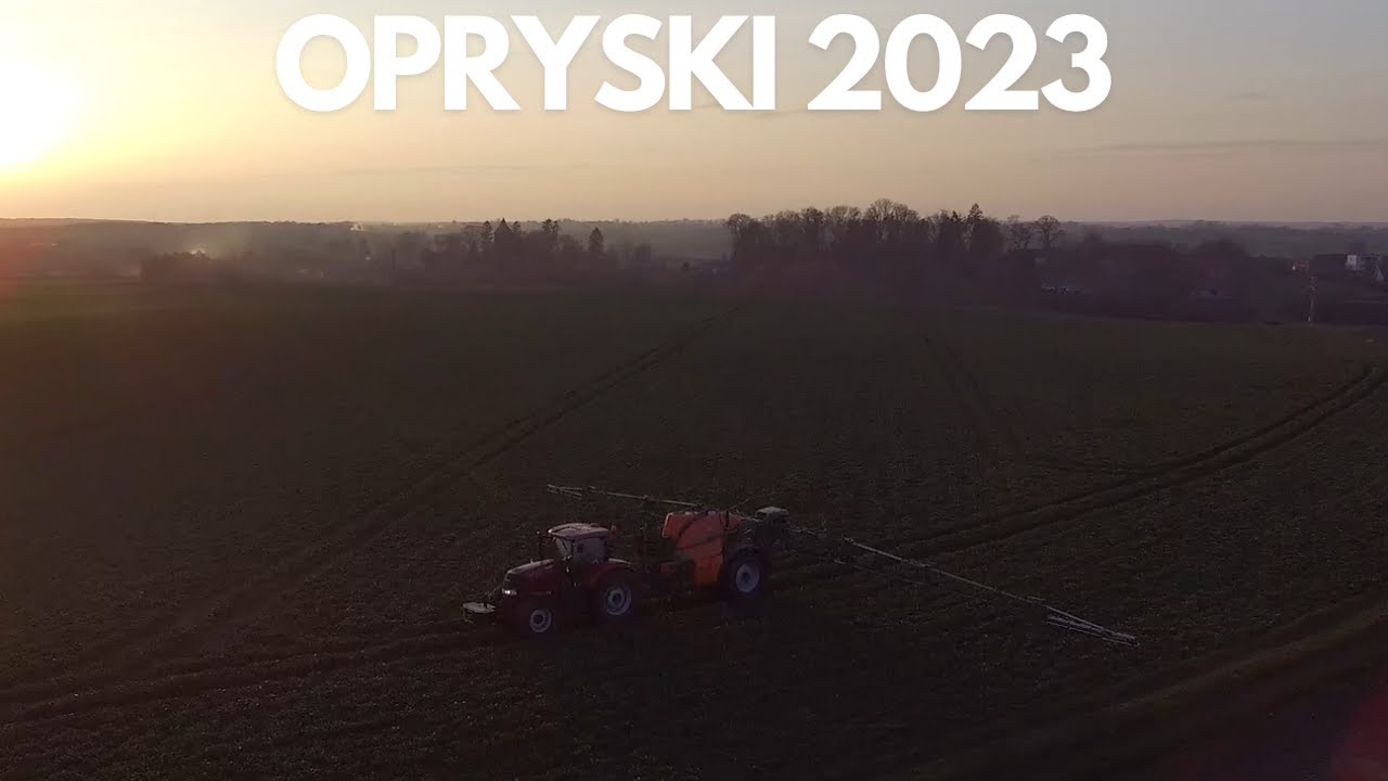 145 Koni vs 5200 litrów?! - opryski 2023 - Case IH Puma 145 - Amazone UX5200