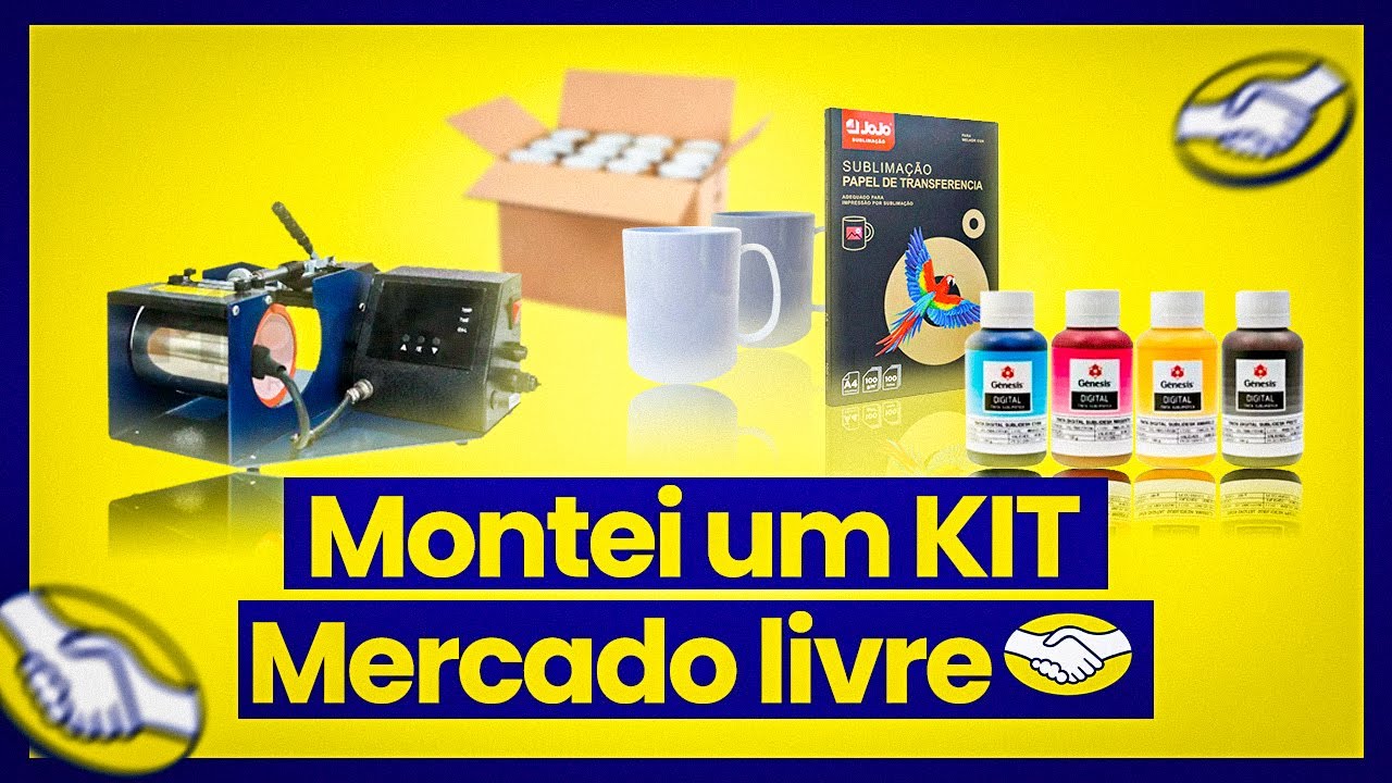 O que eu Compraria para Começar na Sublimação em 2024