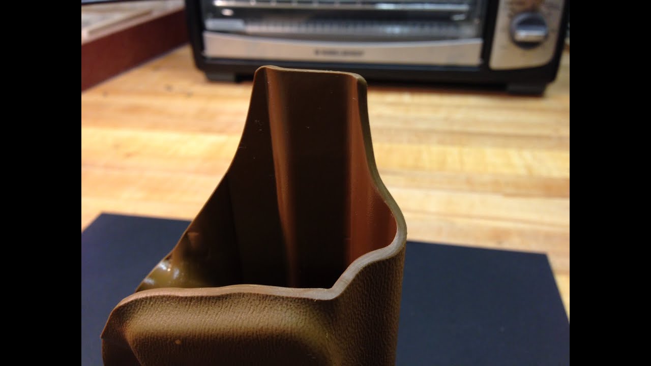 How to cut the sweat shield on a Kydex IWB holster
