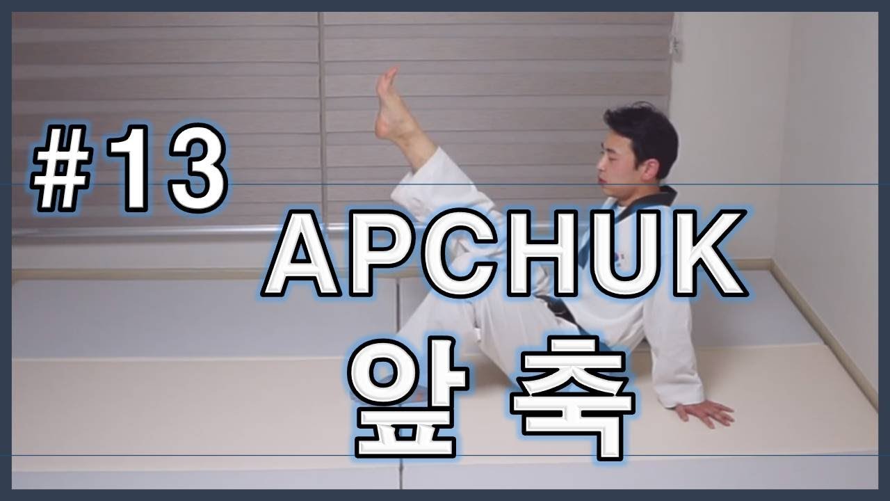 #13 Apchuk 앞축 fore sole /Taekwondo kick