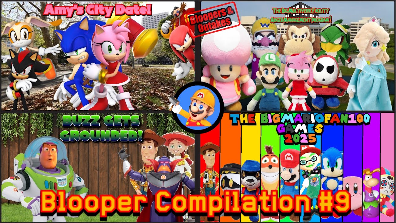 MBP Bloopers and Outakes: BMF100 Plush Episode Compilation #9