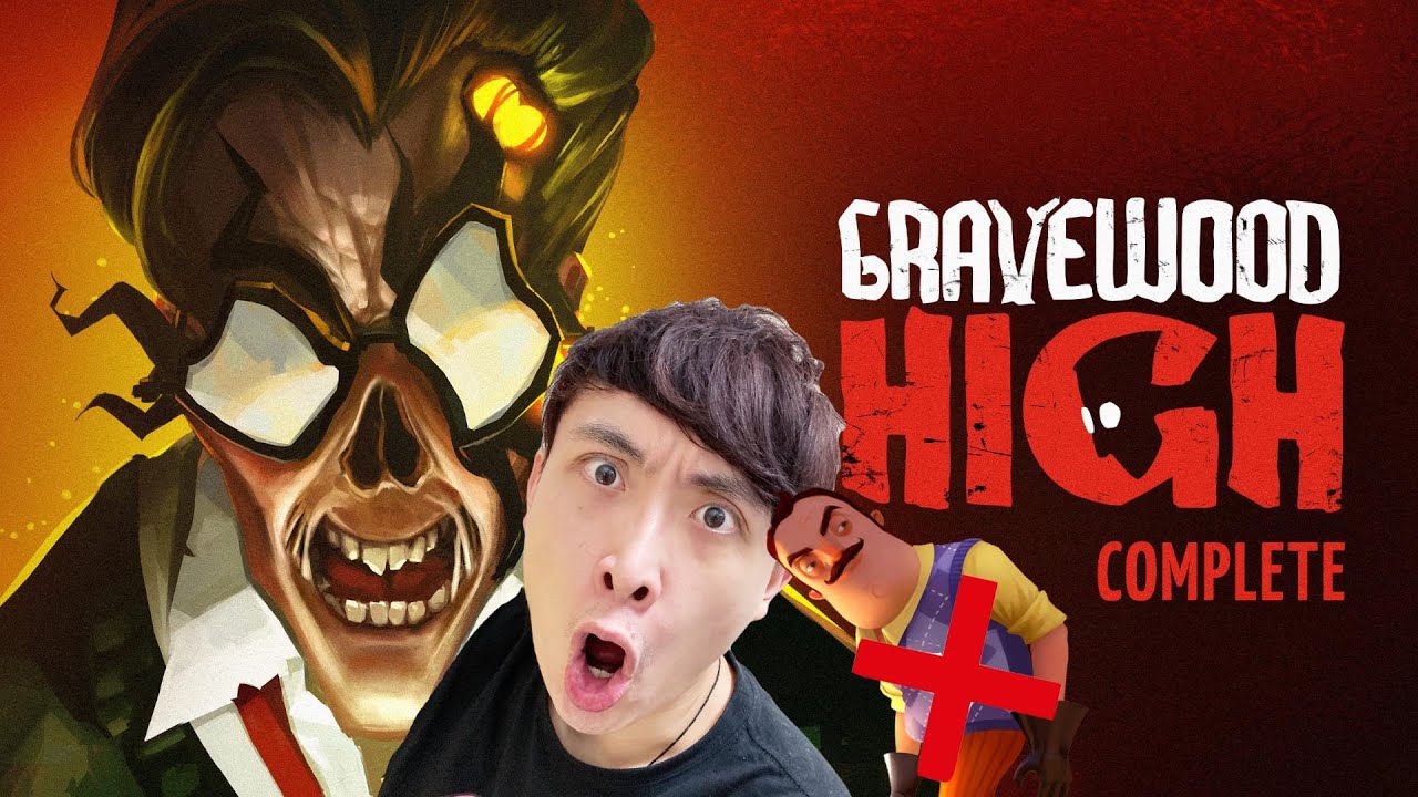 【你好老師正式版】😱恐怖老師的秘密？地下室竟藏著一大班小矮人！比Hello neighbor更可怕？Gravewood High Complete