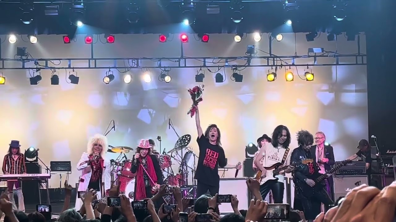 バラとワイン ユカイ＆森重＆広石＆Mizuki RED ROCKS 20231029 ※撮影許可あり