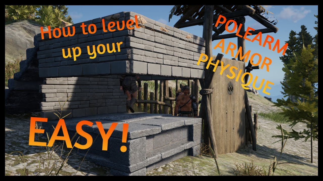 Myth of Empires [MOE] | How to level up your Polearm, Armor & Physique