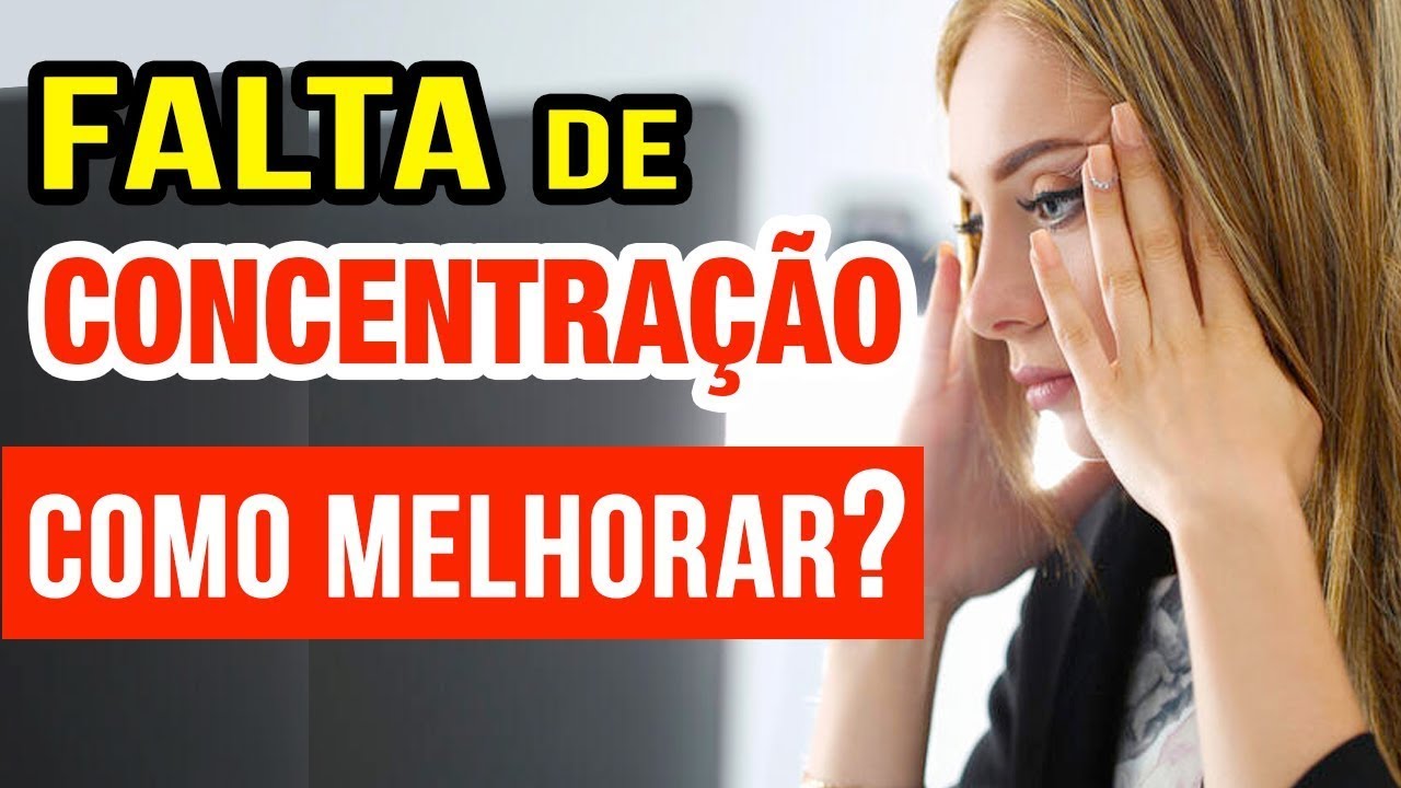 Falta de CONCENTRAÇÃO /ATENÇÃO? 7 Alimentos PODEROSOS para o cérebro focar!