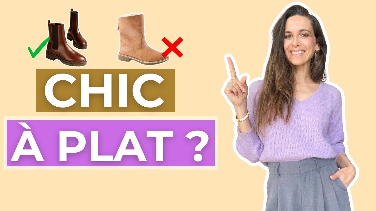 Comment être élégante SANS talons en hiver : 5 chaussures, 3 astuces et 5 looks chic à plat