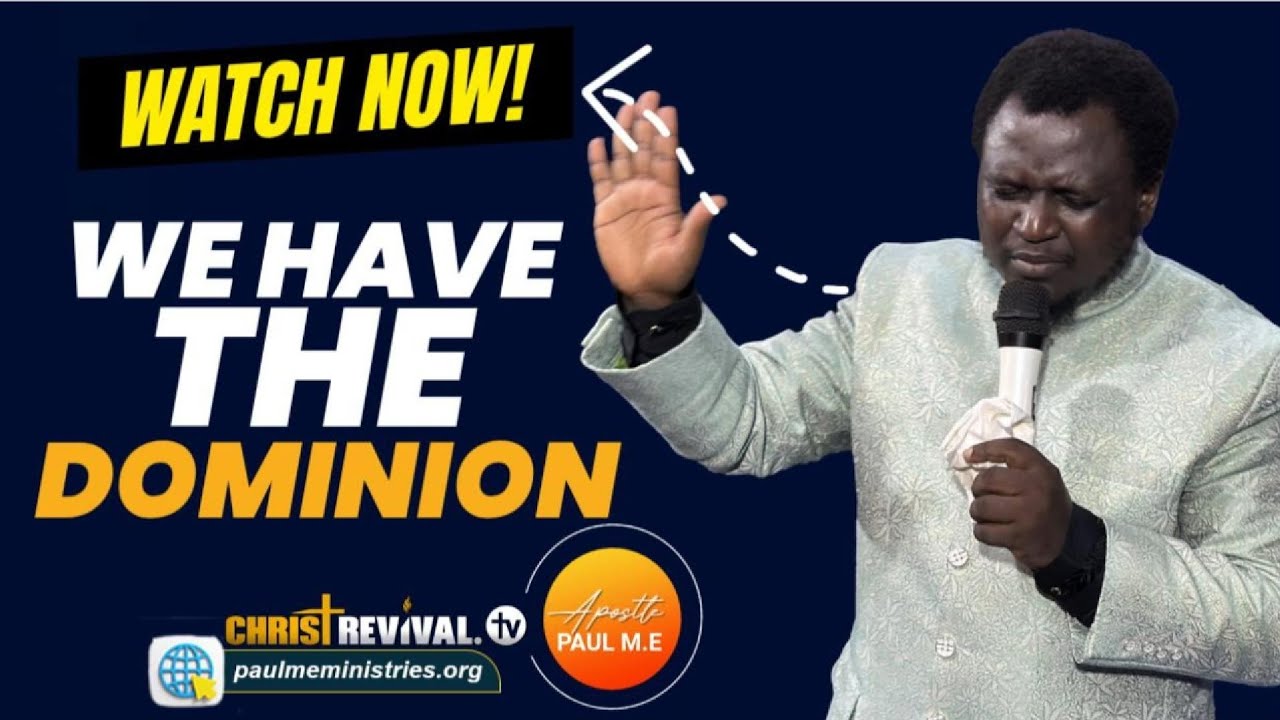 WE HAVE THE DOMINION [Full SERMON Cuts + PRAYER]