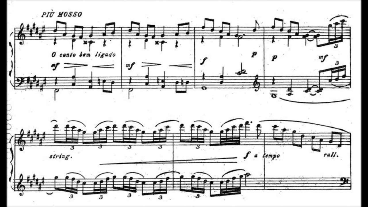 Villa-Lobos - A gaita de um precoce fantasiado (do Carnaval das crian&ccedil;as) (Arnaldo Estrella, piano)
