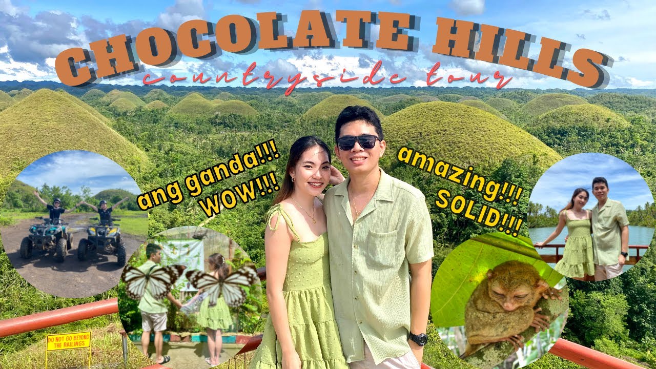 Vlog 13: BOHOL Day 2 | Chocolate hills | Countryside Tour