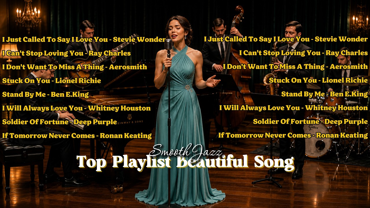 Timeless Love Songs Jazz Covers | Stevie Wonder, Deep Purple, Whitney Houston