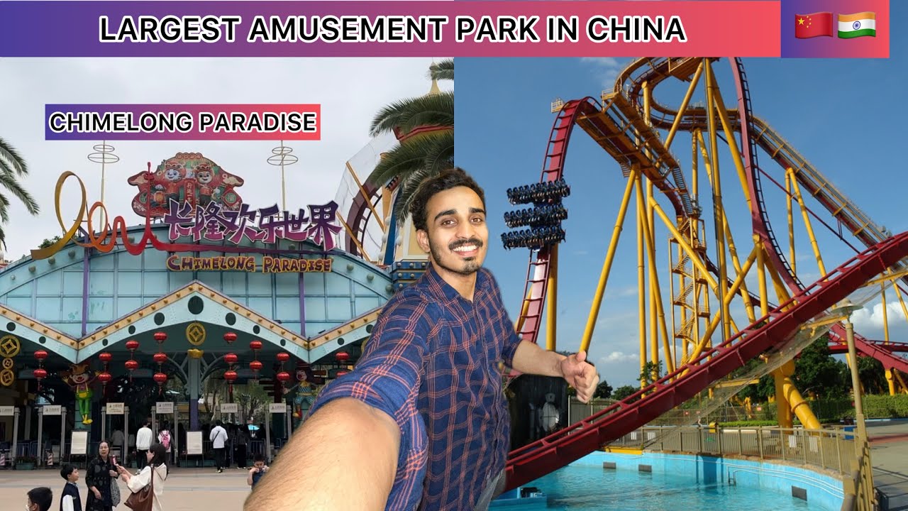 CHIMELONG PARADISE || GUANGZHOU, CHINA 🇨🇳 || ONE OF THE LARGEST AMUSEMENT PARK IN CHINA😱
