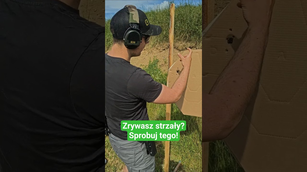 Spr&oacute;buj tego jeżeli zrywasz strzały z pistoletu! #drills #lewod&oacute;ł #glock #strzelectwo #shooting