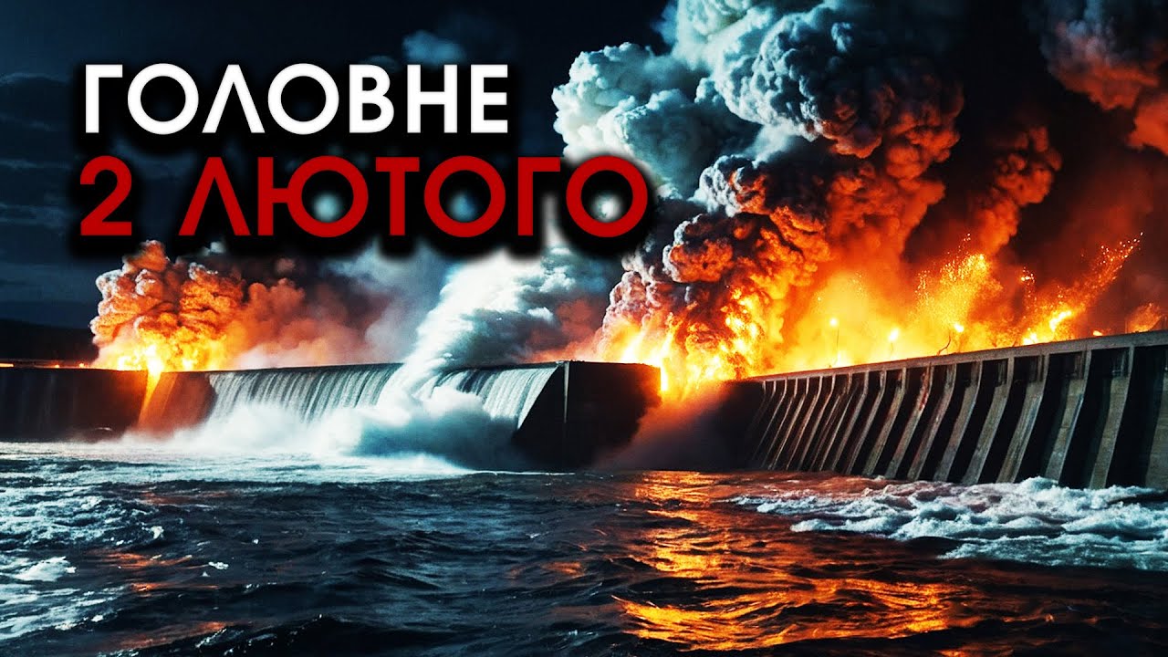 Підірвано ВОДОСХОВИЩЕ, Москву ЗМИВАЄ! Операція ХМАРИ, путін оголосив КАПІТУЛЯЦІЮ | Головне 02.02