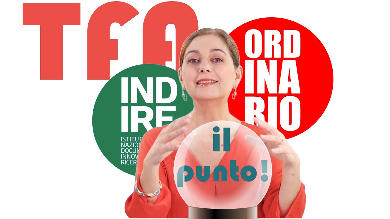 TFA sostegno INDIRE 2025! E l’ordinario? Tutto ciò che devi sapere!