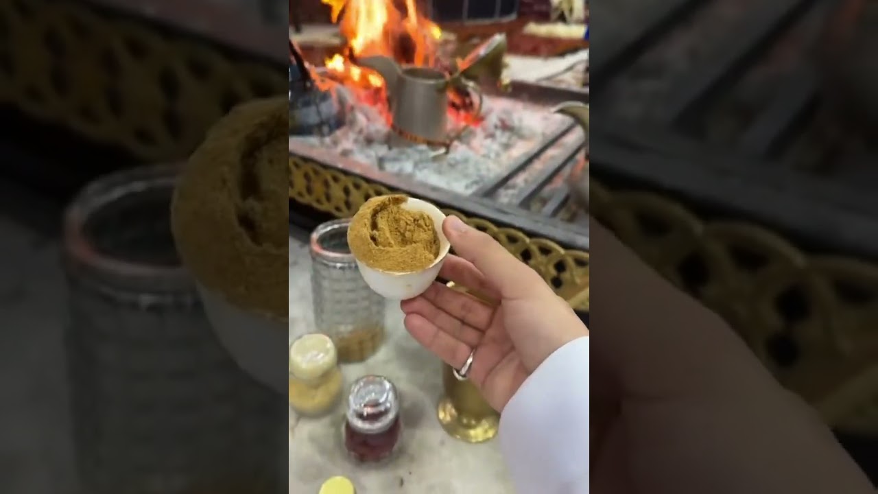 سنابات جميلة طريقة ربيع القحطاني في القهوة السعودية ☕️