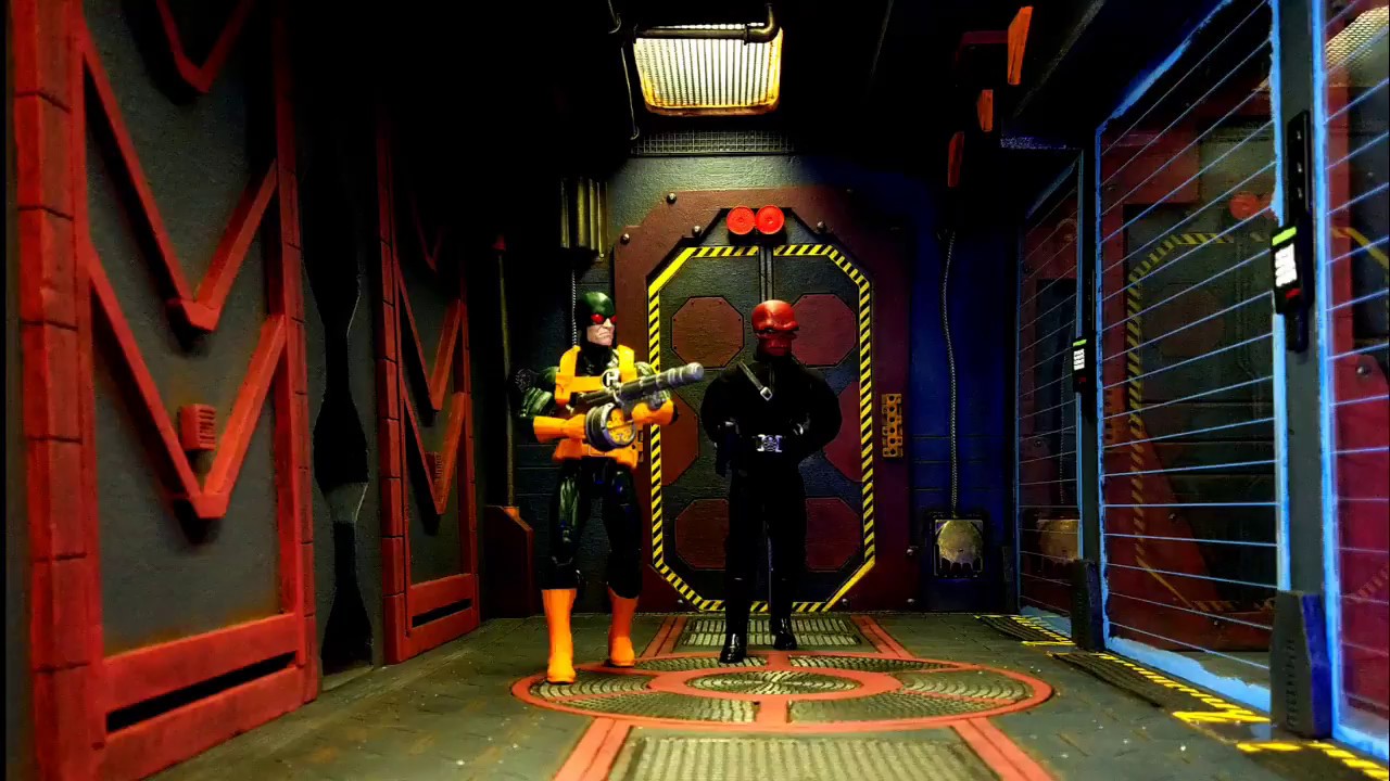 Sci-fi Prison Diorama