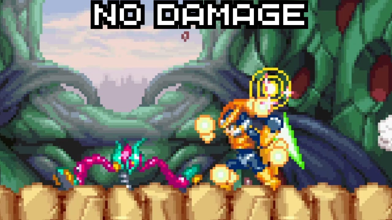 Mega Man Zero 4 Noble Mandrago: Underground Forest (No Damage S Rank 100Pts)