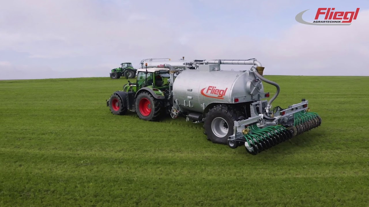 Fliegl TWIST – das bodenschonende Güllefass