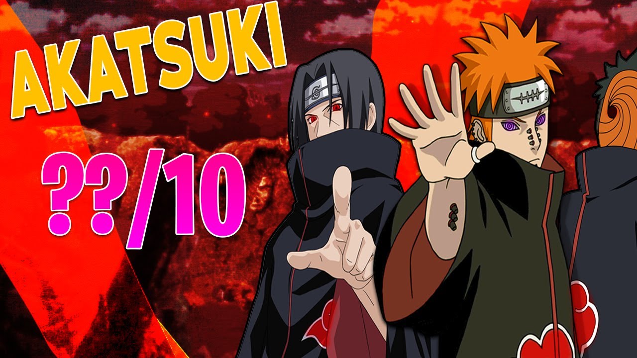 Mon avis HONN&Ecirc;TE sur CHAQUE membre de L' AKATSUKI dans NARUTO !