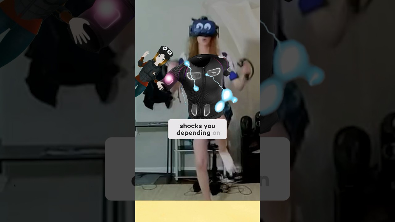 This Haptic Suit simulates PAIN in VR