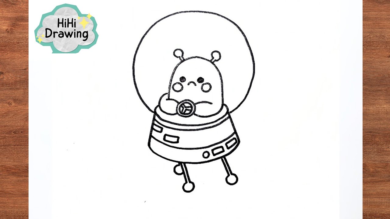 How to Draw Galaxy Kid from Xavier Love and Deepspace Plushies | Easy Drawing Step by Step