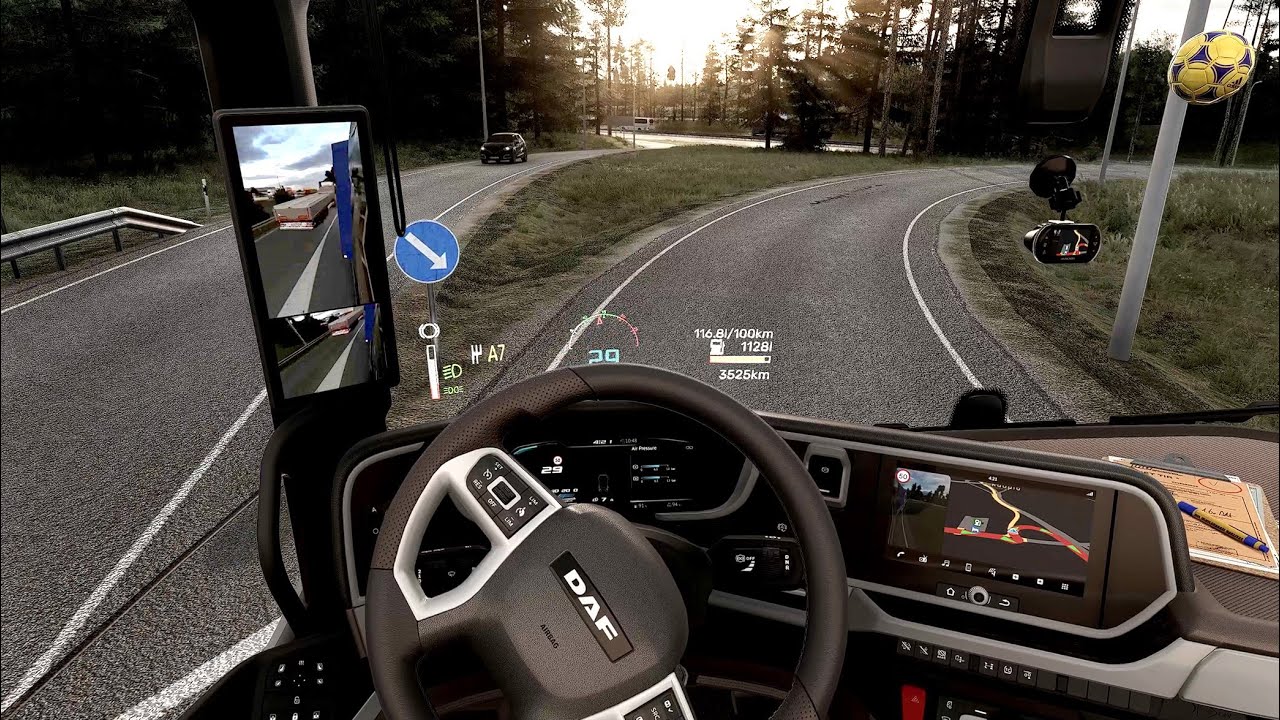 4k Realista Gráficos Ultra | Euro Truck Simulator 2 Snowymoon Mod 