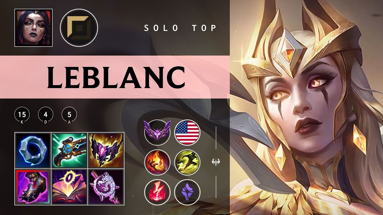 LeBlanc Top vs Zaahen - NA Master Patch 25.24