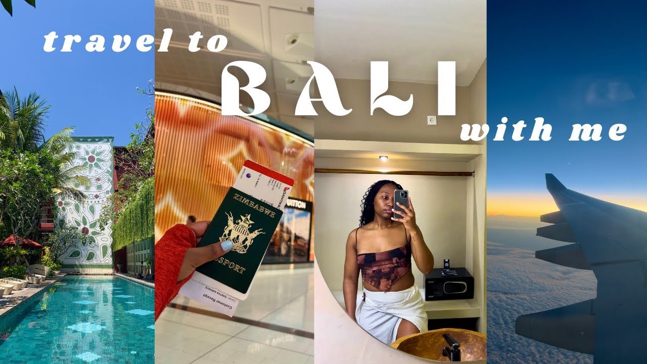 TRAVEL TO BALI WITH ME | 24 hours solo | reunited with my partner | Gugu & Kearabilwe