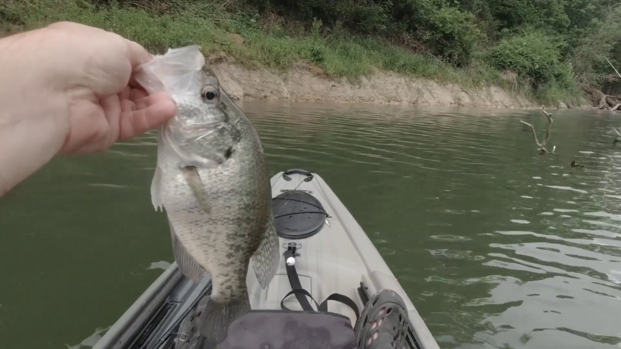 Crappie Fishing Middle Bosque, Waco Texas & Testing new kayak