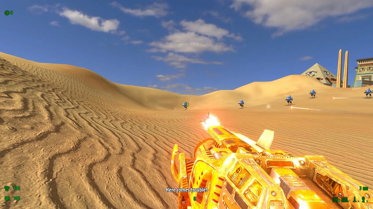 Serious Sam HD The First Encounter Dunes - Gameplay