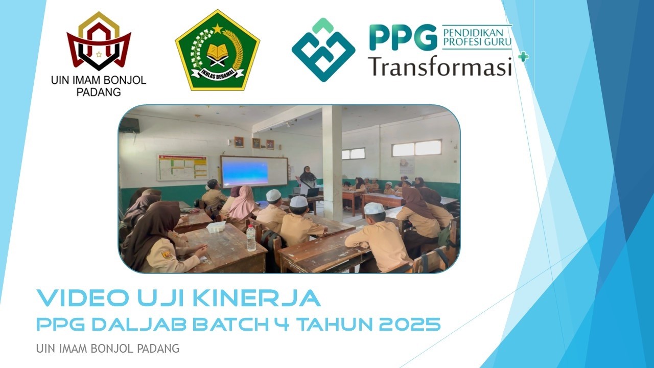 Video UKIN PPG Daljab Batch 4 Tahun 2025 LPTK UIN Imam Bonjol Padang Mapel Fikih