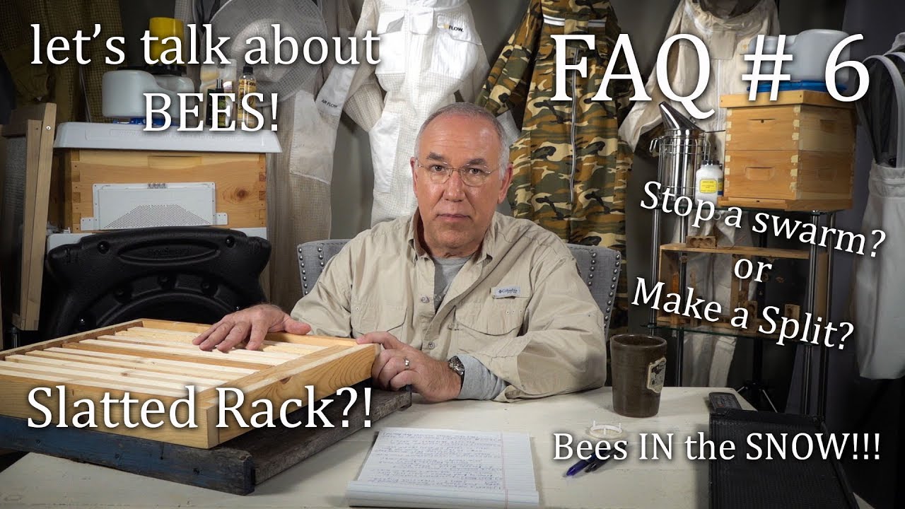 Slatted Rack, Bee Keeping Frequently Asked Questions No. 6, Beginning with Honey Bees