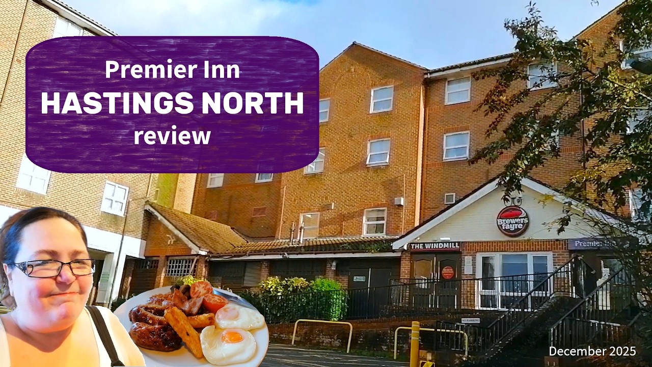 HASTINGS NORTH Premier Inn - Budget Hotel Review, Room Tour, UNLIMITED Breakfast Info