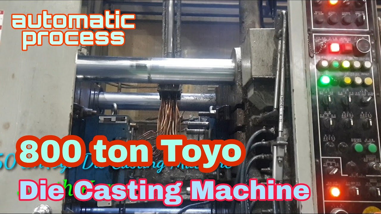 800 TON TOYO DIE CASTING MACHINE AUTOMATIC PROCESS in #SouthKorea