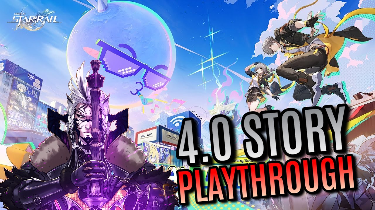 HSR STREAM! Returning To And Finishing 4.0 Story!