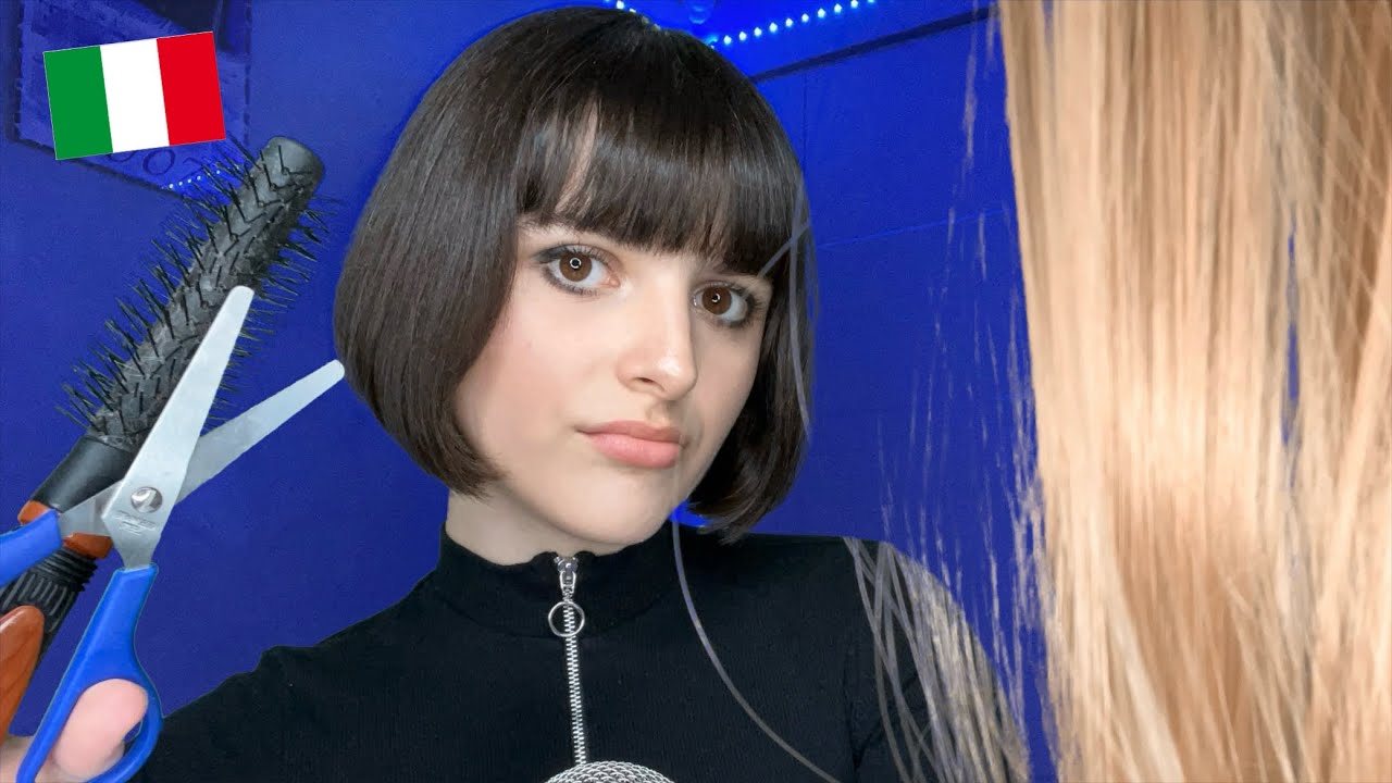 ASMR CRAZY Italian Hairstylist RUINS your Hair🙄💇‍♀️ (roleplay, fast & aggressive, Italian accent🇮🇹)