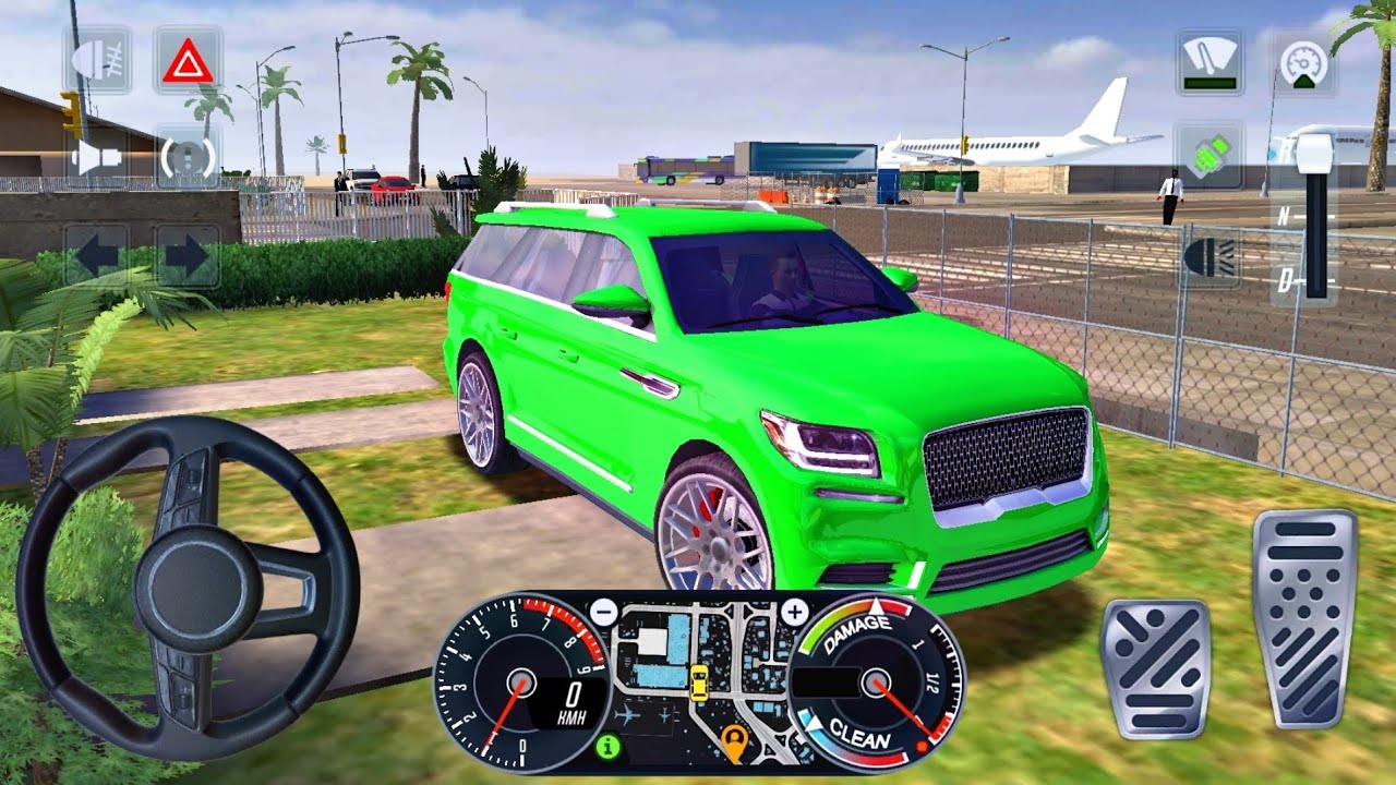 Lincoln Navigator Big 4x4 SUV Taxi Driving - Taxi Car Simulator : EVO - Taxi Game Android Gameplay