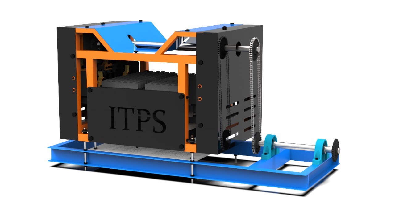 Electronic Jacquard Machine | 960 to 2644 Hooks Range | 3D Model-02 |