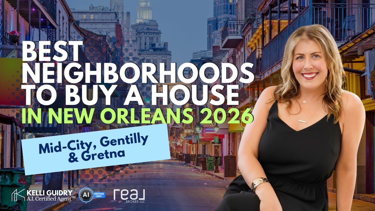 🏠 Title: Best Neighborhoods to Buy a House in New Orleans 2026 | Mid-City, Gentilly & Gretna