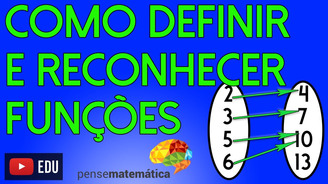Definição e reconhecimento de uma função + Funções + Aula 02