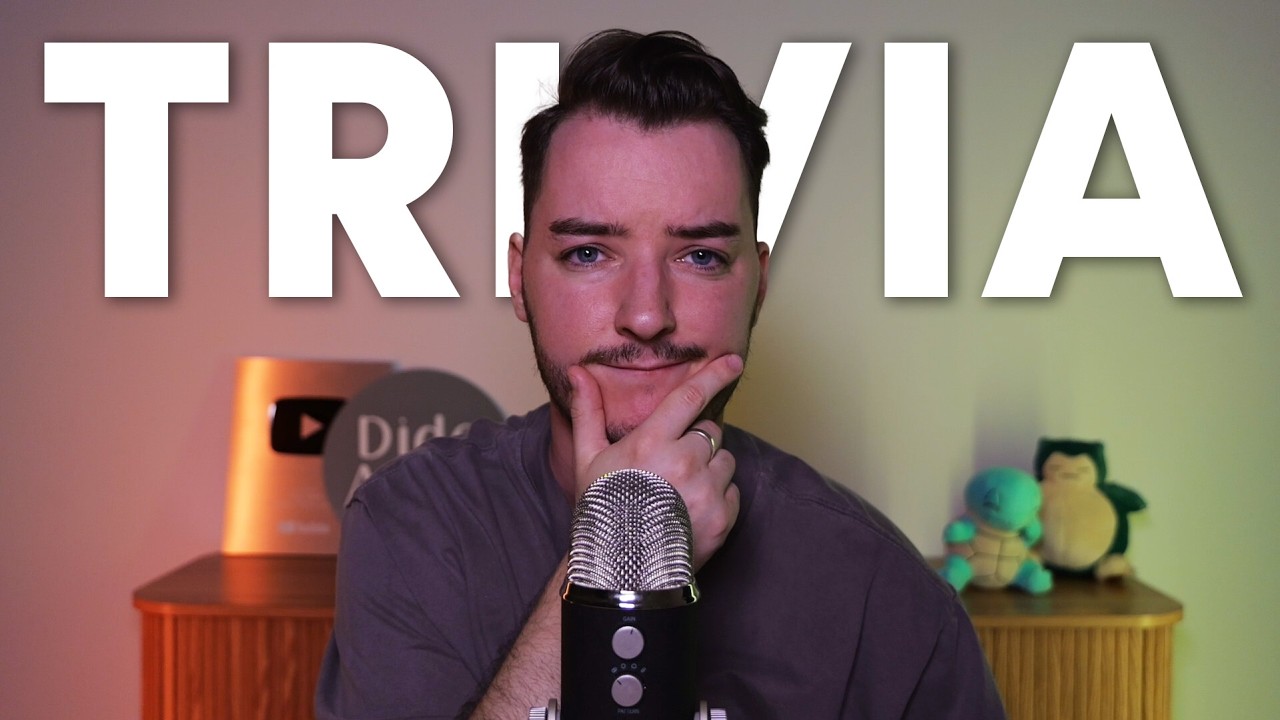 [ASMR] Can You Pass this Trivia Quiz?