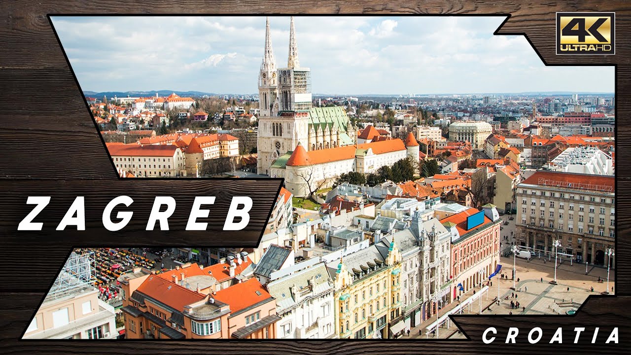 Zagreb ● Croatia 🇭🇷【4K】 Aerial Cinematic Drone [2023]