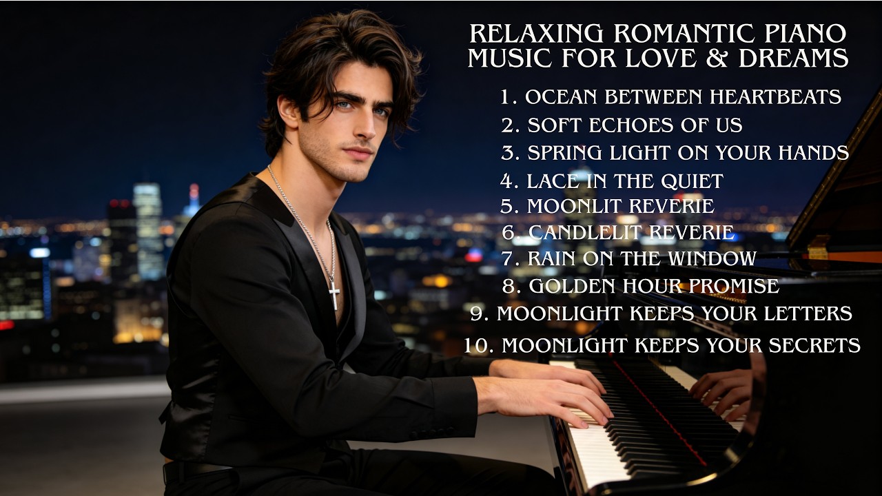 Relaxing Romantic Piano – Music for Love & Dreams