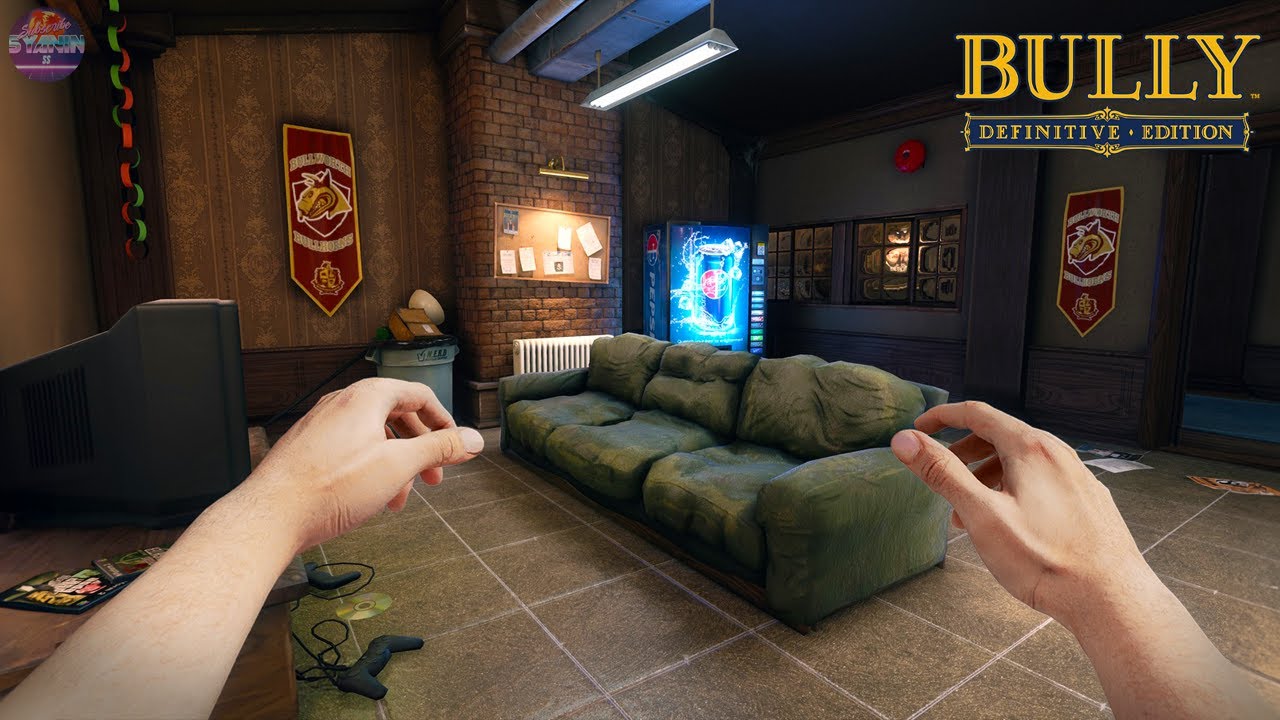COBA GAMEPLAY BERUBAH TOTAL BULLY REMAKE 😍 Mod First Person Grafis Realistis Remastered RTX
