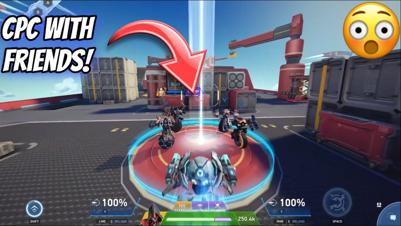 CPC matches with friends || Mech arena