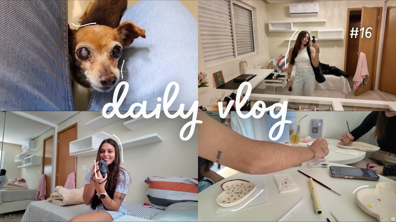 VLOG FINAL DE SEMANA: study time, comprinhas no Paraguai, volêi com amigos...